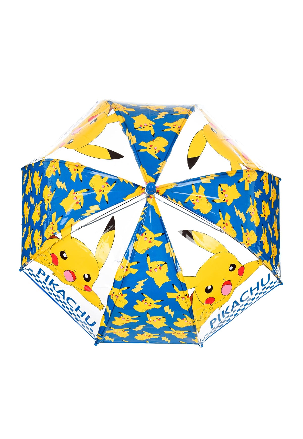 Pokemon Pikachu - Ombrello Trasparente a Campana per Bambini Scuola 2