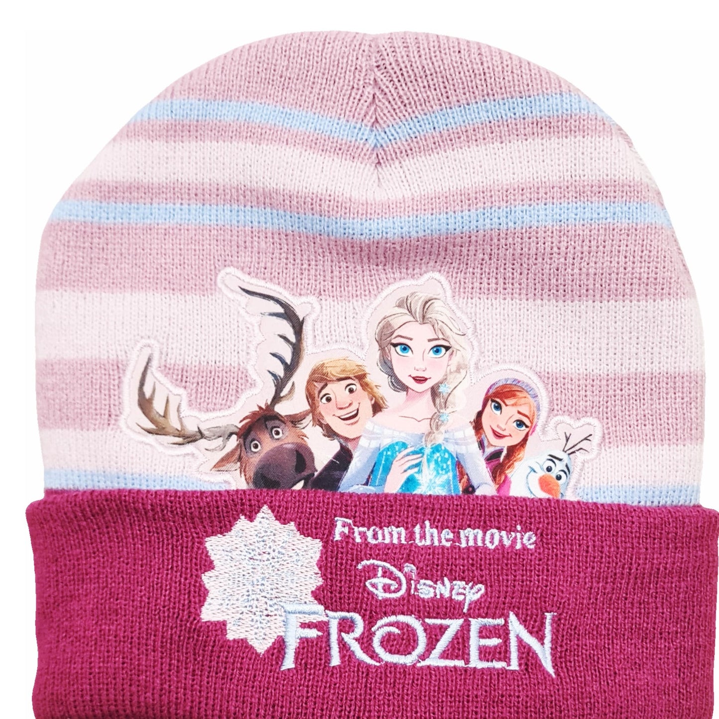 Cappello Invernale Morbido e Caldo  Bambini FROZEN (Rosa)