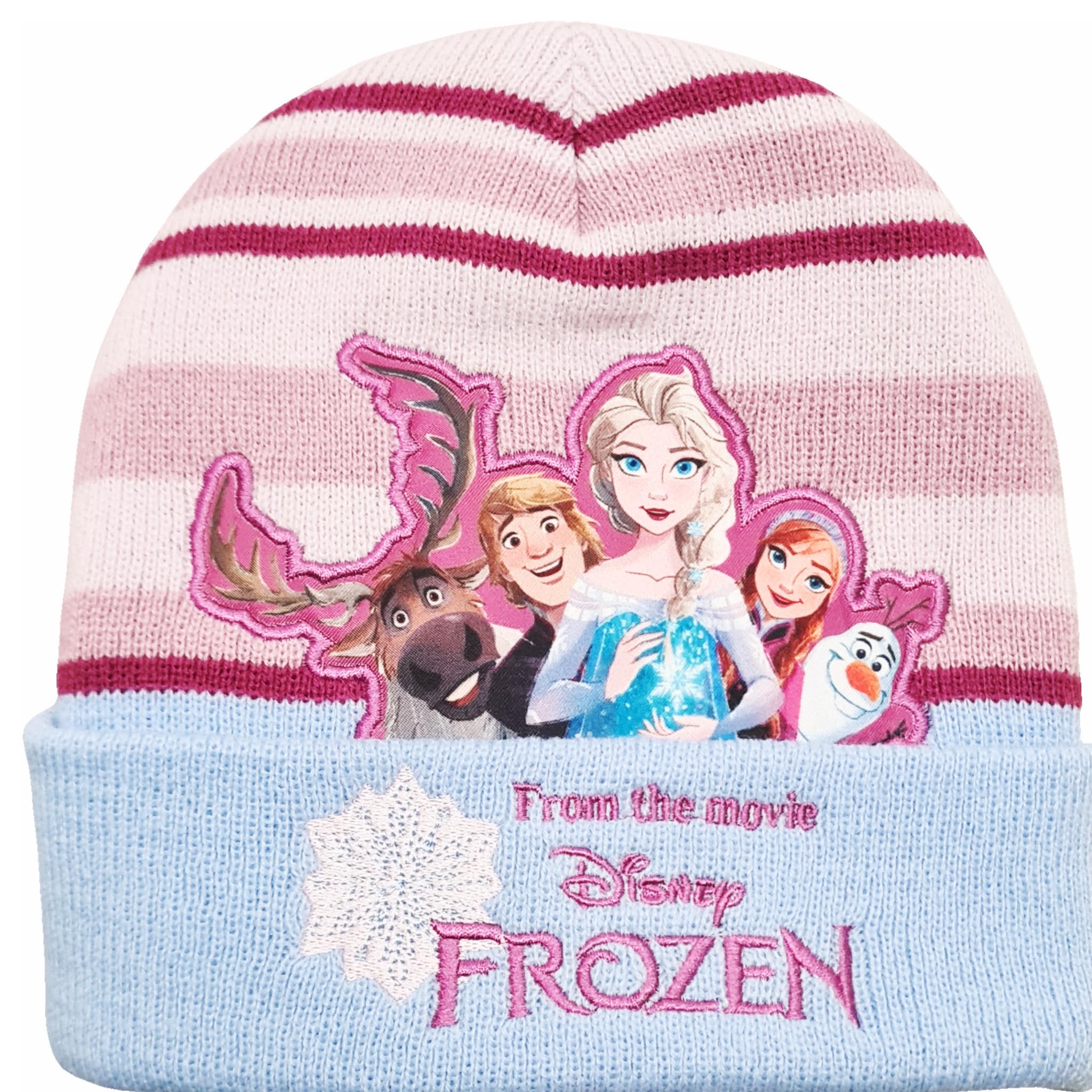Cappello Invernale Morbido e Caldo Bambini FROZEN (Celeste)