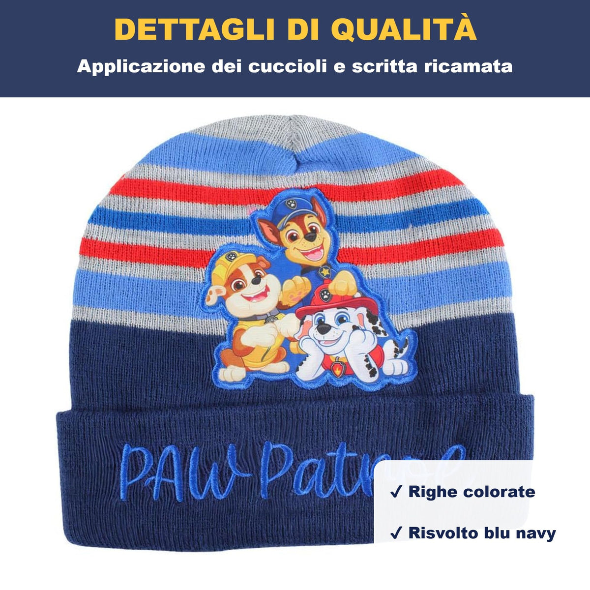 Cappello Invernale Paw Patrol Bambini Ragazzi Berretto Caldo Taglia Unica 5