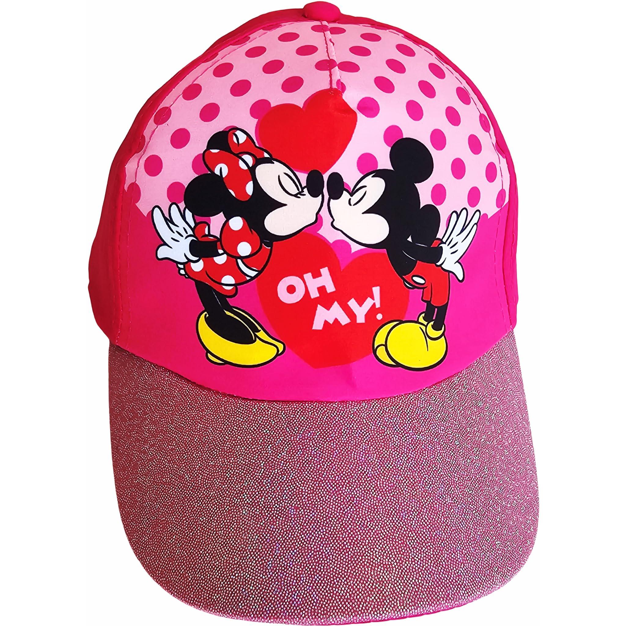 Cappello con Visiera da Ragazzo/Bambino Berretto da Baseball Regolabile Minnie Mouse Fucsia ILS I LOVE SHOPPING