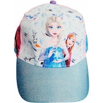 FROZEN - Cappello con Visiera da Ragazzo/Bambino Berretto da Baseball Regolabile