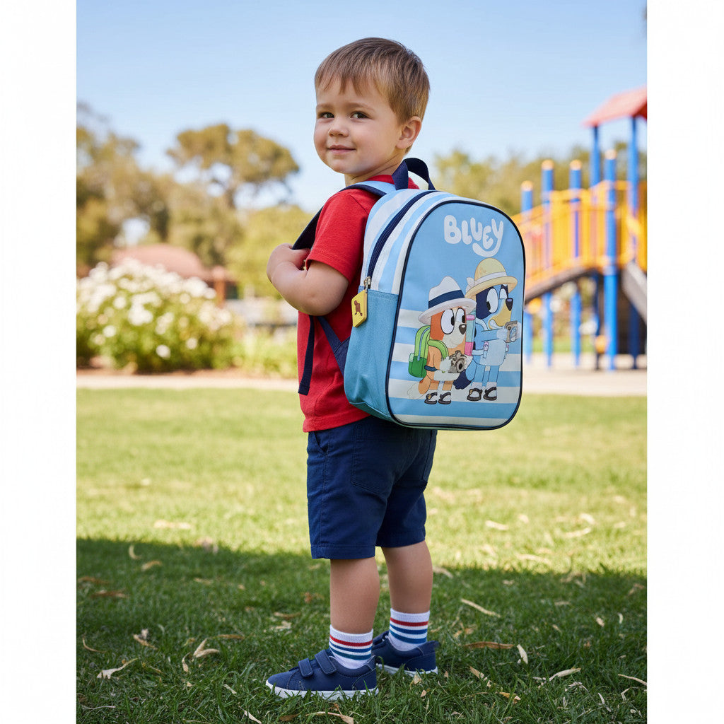 Zaino per bambini Zainetto Asilo Infanzia per la Scuola e tempo libero con chiusura lampo