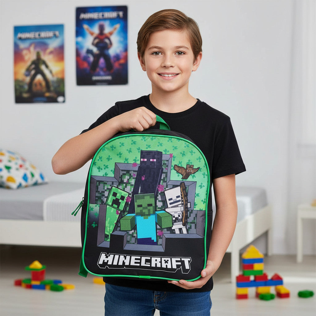 Zaino per bambini Zainetto Asilo Infanzia per la Scuola e tempo libero con chiusura lampo