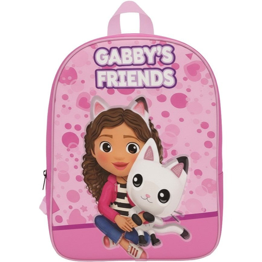 Zaino 3D per bambini Zainetto Asilo Infanzia per la Scuola e tempo libero con chiusura lampo GABBY
