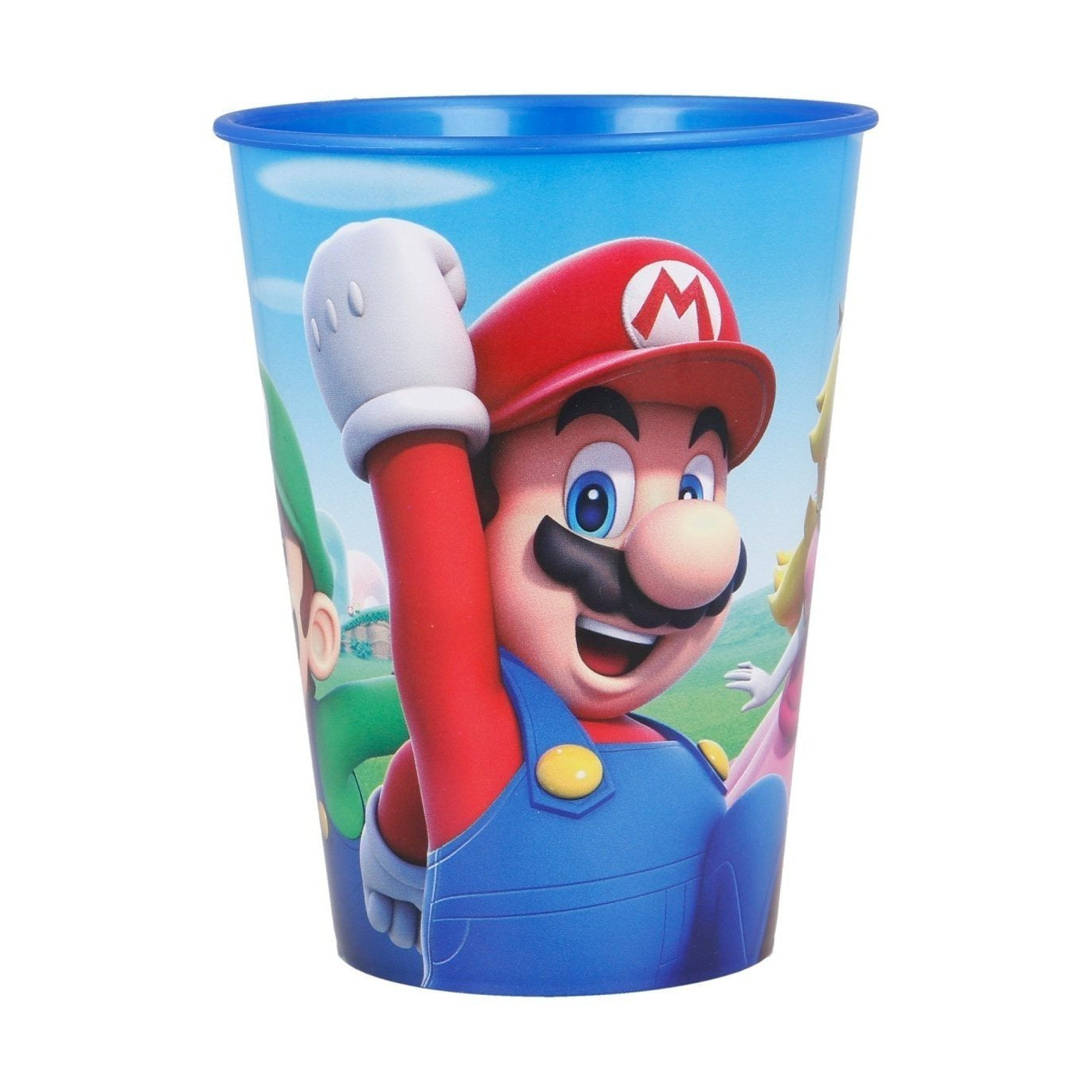 Set di stoviglie riutilizzabile per bambini bicolore – Set composto da 3 pezzi: Piatto, ciotola e bicchiere per bambini e bebé SUPERMARIO