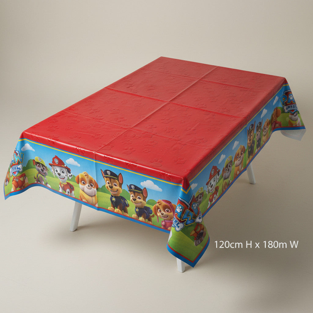 Tovaglia decorazione per compleanno dei bambini e feste a tema, Rettangolare, 120 cm x 180 cm, lavabile