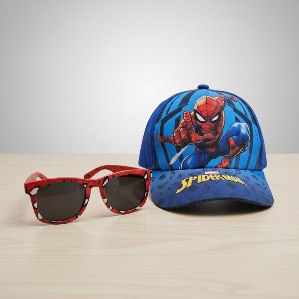 Cappello Set Regolabile Berretto per bambini e ragazzi SPIDER