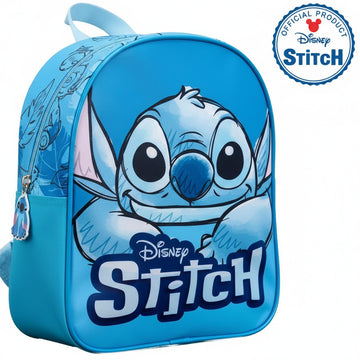 Zaino per bambini Zainetto Asilo Infanzia per la Scuola e tempo libero con chiusura lampo (per STITCH bimbo)