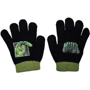 Guanti Invernali per Bambini 2 pcs Inverno Unisex Taglia unica - AVENGERS HULK