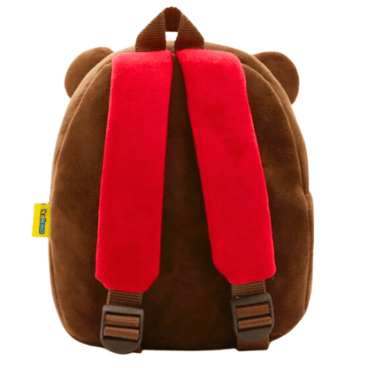 Zainetto Asilo Bambini, Zainetto Bimbo 1-3 Anni Nido Preschool Peluche 3D Animaletti Borsa Zaino Bambino Bambina Morbido Mini