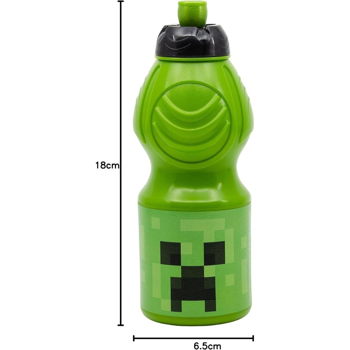 Borraccia Sport in Plastica per Bambini 400ML con Beccuccio Retraibile