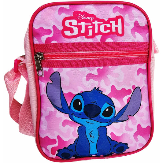 Borsello Bambino Marsupio Tracolla Ragazzo Spalla Regolabile Marsupio Viaggio Sportivo Tempo Libero Gadget ( STITCH bambina)