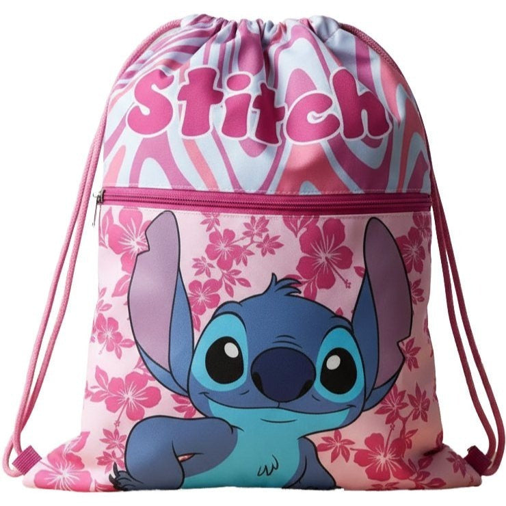 Sacca Sportiva per Bambino, Borsa Zaino per Asilo, Palestra, Piscina, Viaggio, Portascarpe