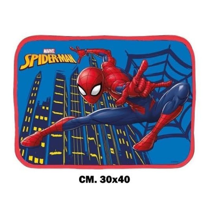 Tovaglietta Morbida Ripiegabile Sottopiatto Immeabile CM.30X40 ( SPIDERMAN)
