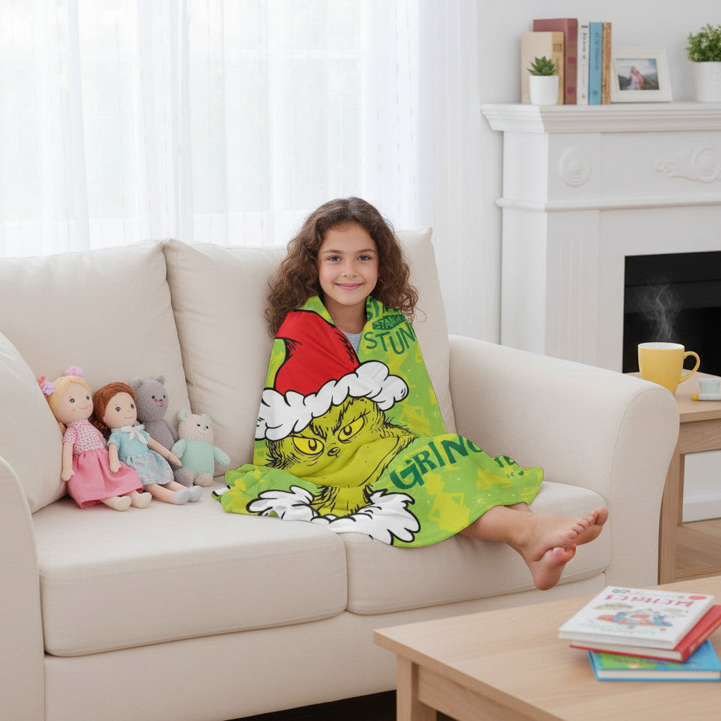 Coperta Ufficiale Plaid Morbida e Calda 100x140cm per Bambini Pile con stampa Idea Regalo