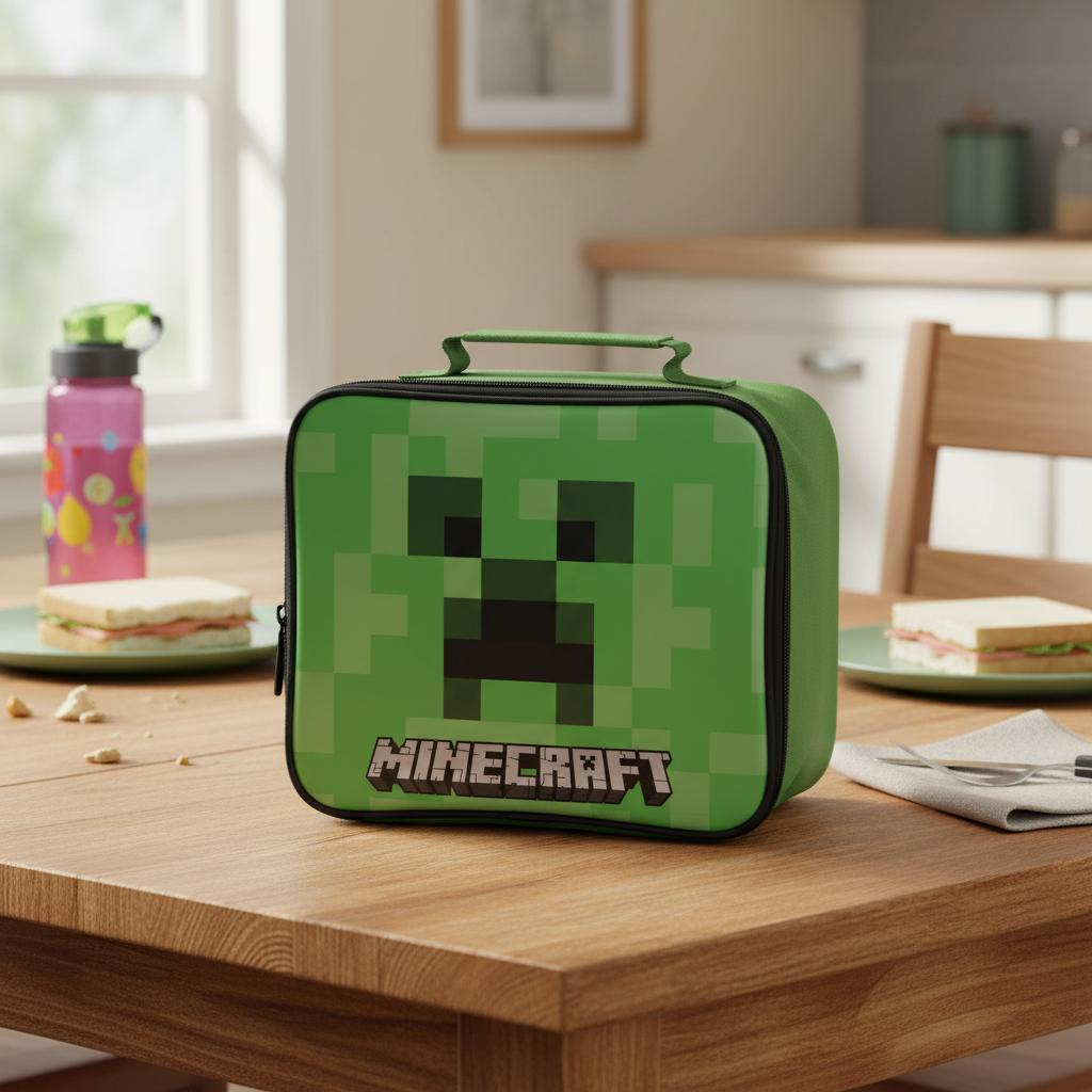 Borsa Termica Rettangolare Impermeabile Porta Pranzo per Bambini con manico - Gadget Scuola