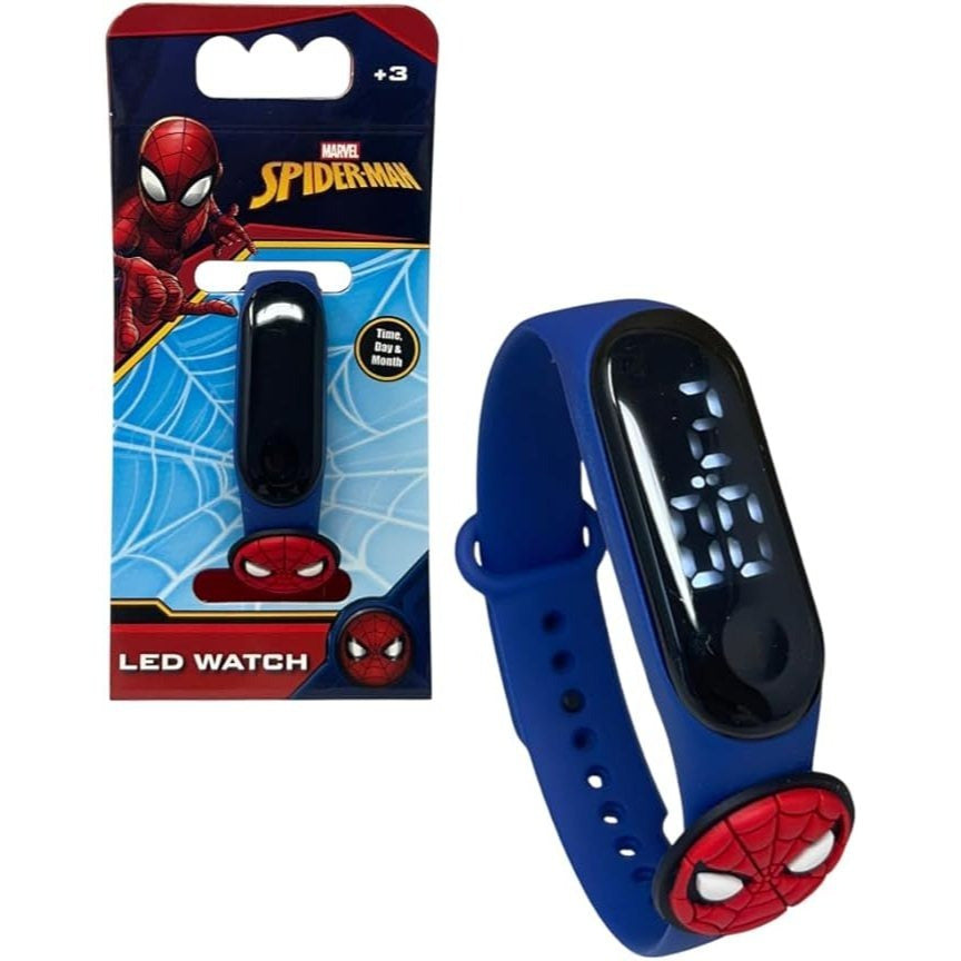 Orologio digitale per Bambini Led con pin 3D SPIDER