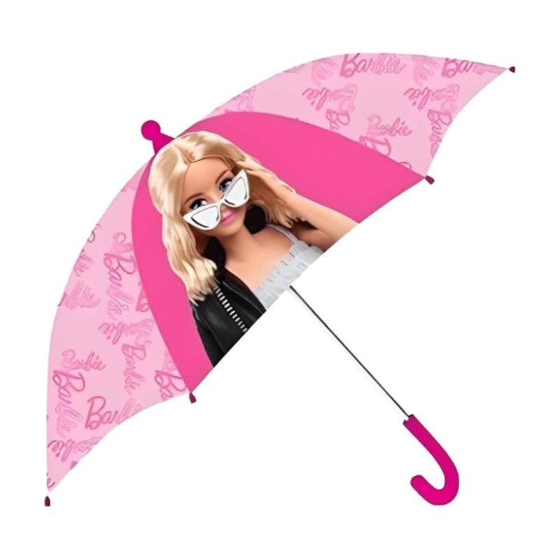 Ombrello da Pioggia Trasparente e Multicolore unisex a campana  bambini  BARBIE
