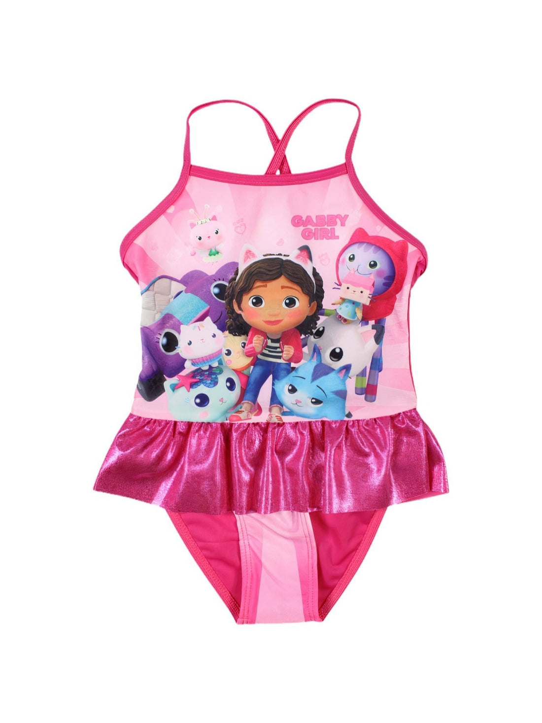 GABBY - Costume da Bagno Pezzo Unico per Bambine e Ragazze per Mare e Piscina - asciugatura rapida