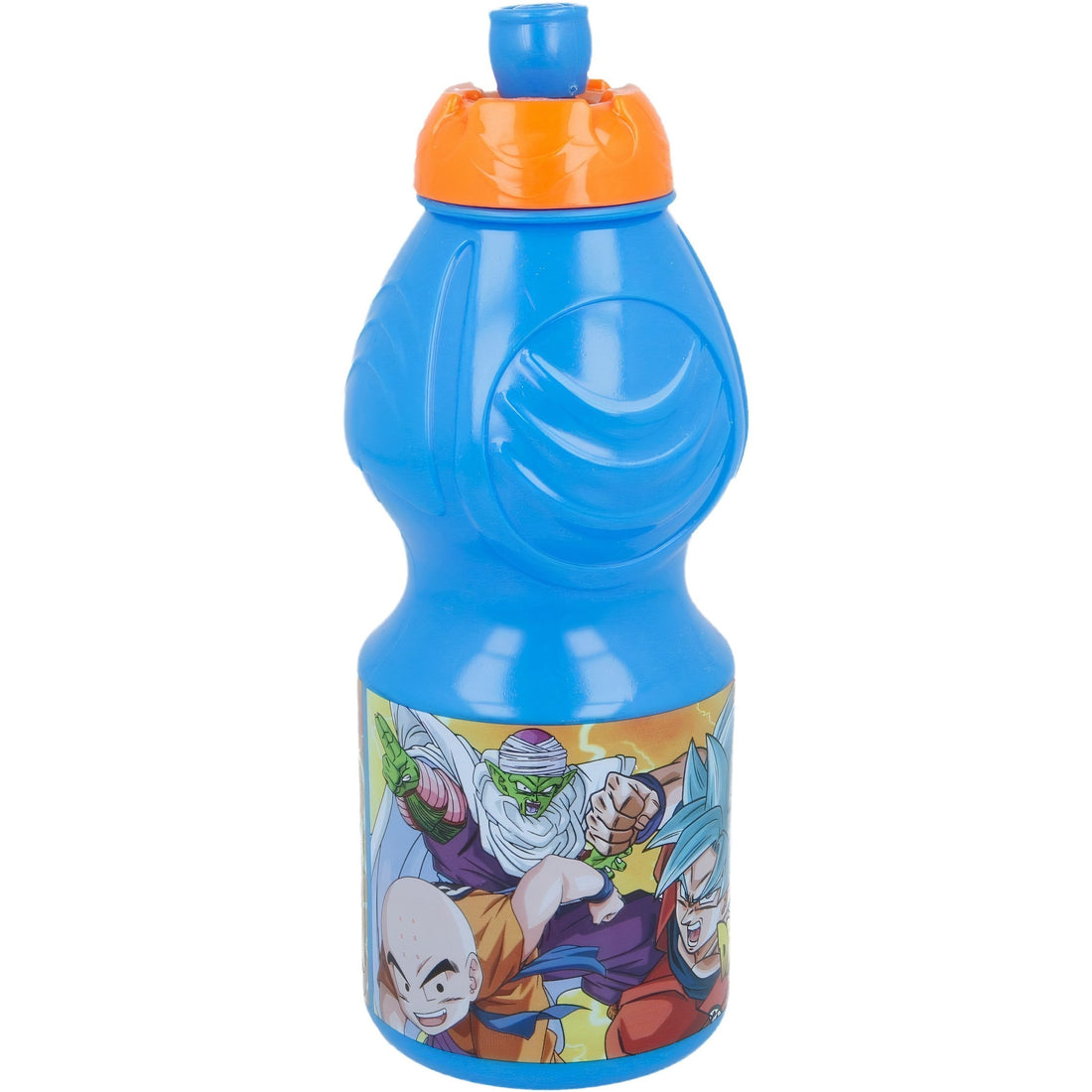 Borraccia Sport Dragon Ball in Plastica per Bambini 400ML con Beccuccio Retraibile