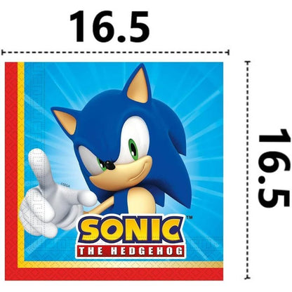 Kit Festa 8 Persone Set Tavola Addobbi Party Compleanno con 8 Piatti, 8 Bicchieri e 20 tovaglioli