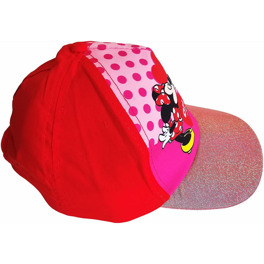 Cappello con Visiera da Ragazzo/Bambino Berretto da Baseball Regolabile MINNIE MOUSE Rosso ILS I LOVE SHOPPING