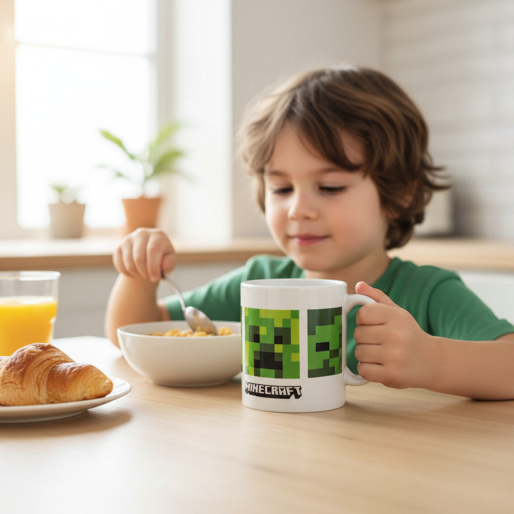 Tazza in ceramica  Bambini in confezione regalo ( Minecraft)