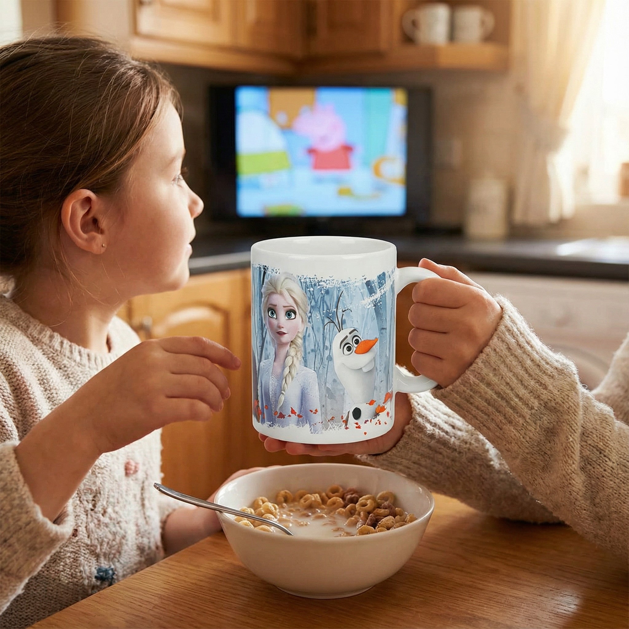 FROZEN | Tazza in ceramica  Bambini in confezione regalo 325 Millilitri