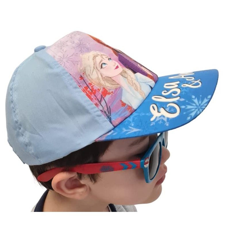 FROZEN - Cappello con Visiera da Ragazzo/Bambino Berretto da Baseball Regolabile