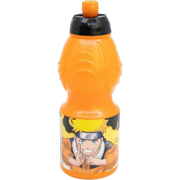 NARUTO - Borraccia Sport in plastica Bottiglia per Bambini 400ML con beccuccio retraibile