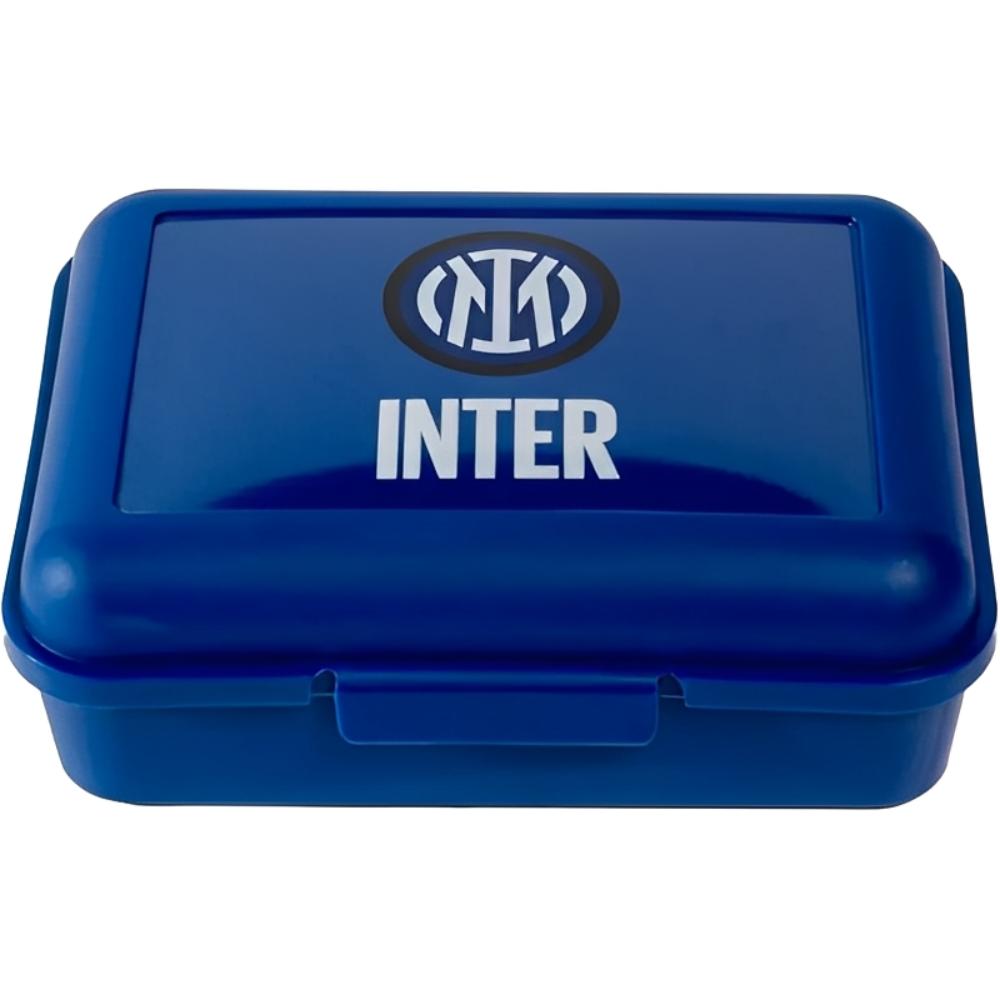 Inter Ufficiale Porta merenda, Lunch Box F.C. Portamerenda bambini e ragazzi Scuola BPA free Made in Italy