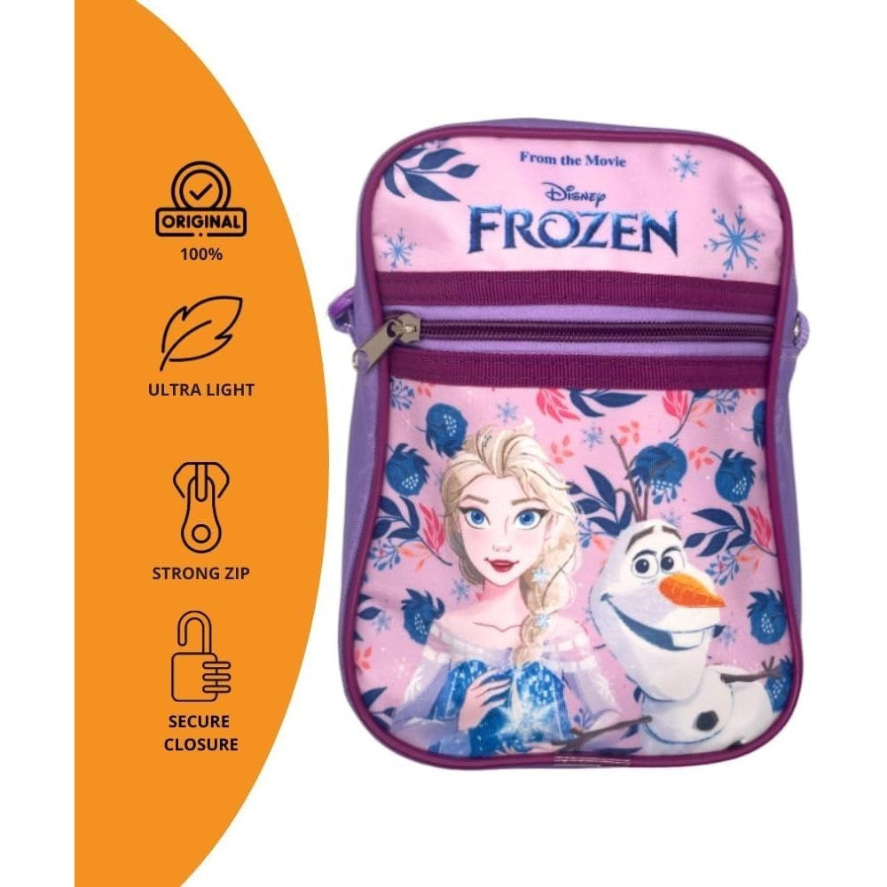 Borsello Bambino Marsupio Tracolla Ragazzo Spalla Regolabile Marsupio Viaggio Sportivo Tempo Libero Gadget (Frozen)
