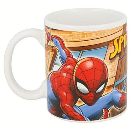 Tazza in ceramica per Bambini in confezione regalo (Spiderman)