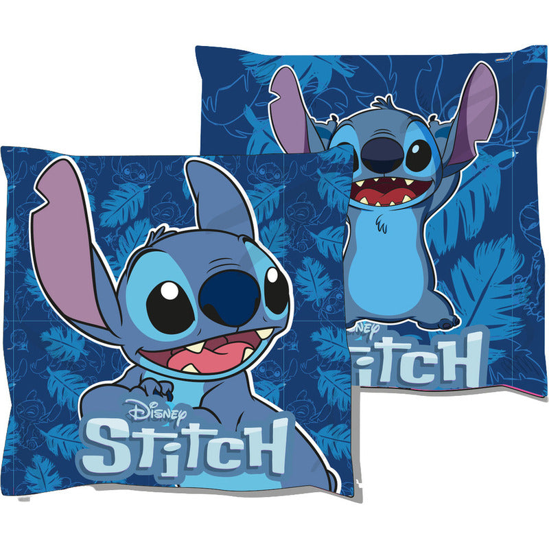 Cuscino Arredo Stitch Disney 40x40 cm Morbido per Cameretta Bambini