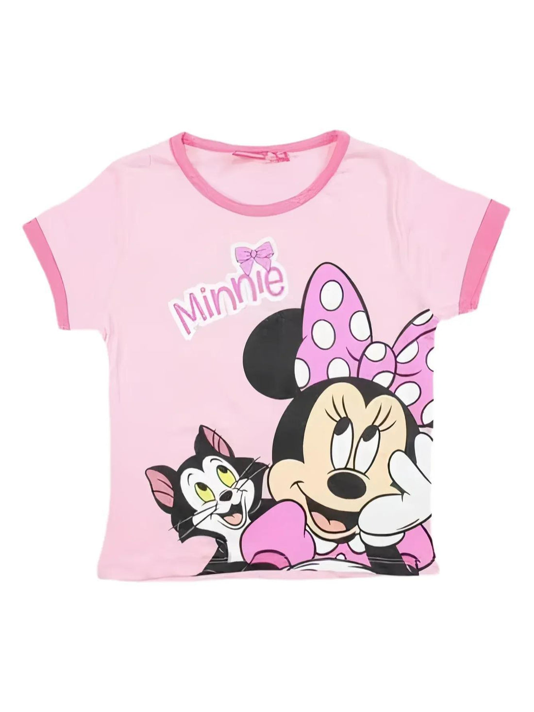 Maglietta in Cotone  BambinaT-Shirt Abbigliamento Ragazza  Minnie Mouse età, 3 Anni