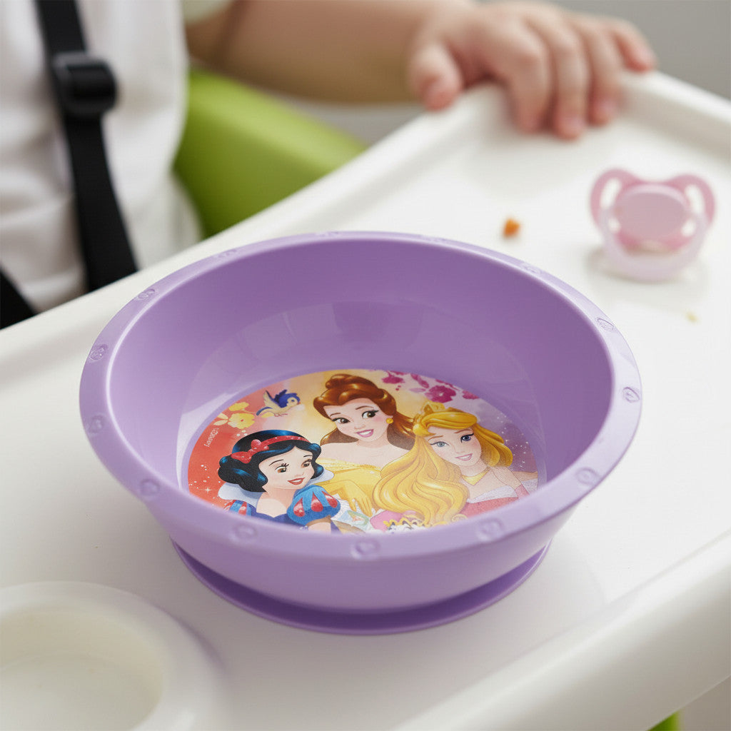 Ciotola Bambina piatto fondo stoviglie riutilizzabile in Polipropilene per bambini e bebé - PRINCIPESSE Bimba
