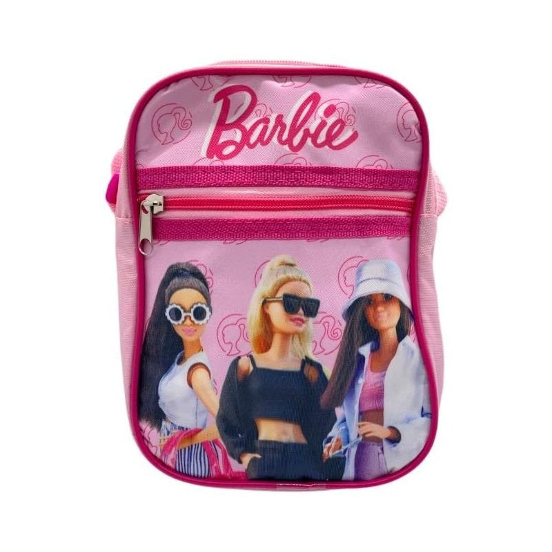 Borsello Bambino Marsupio Tracolla Ragazza Spalla Regolabile Viaggio Sportivo Tempo Libero Gadget (Barbie)