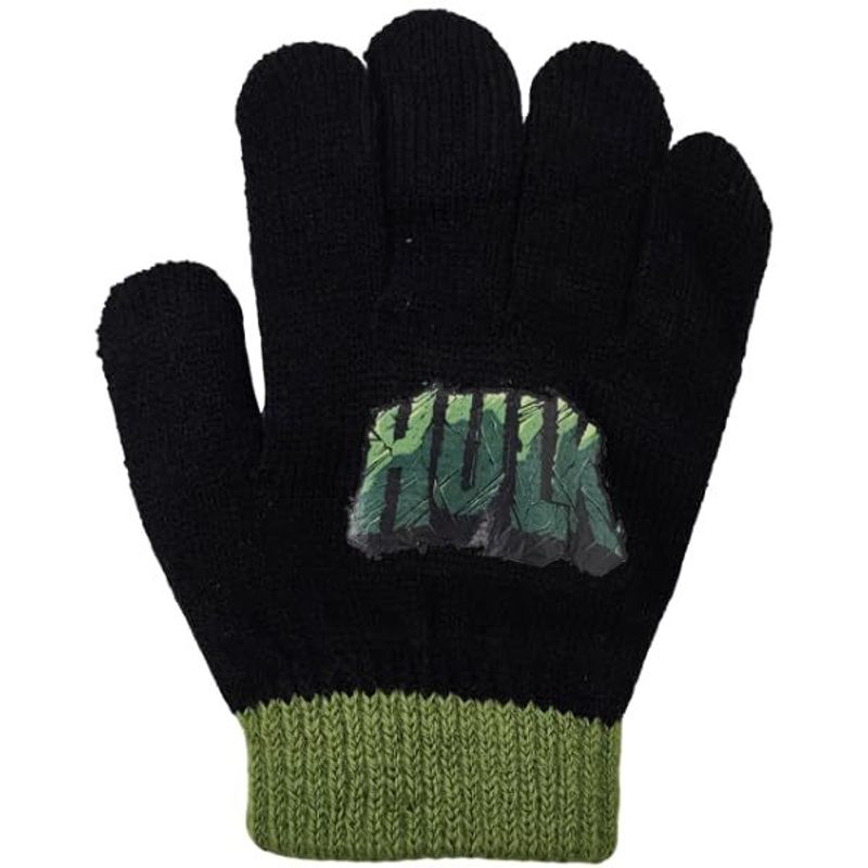 Guanti Invernali per Bambini 2 pcs Inverno Unisex Taglia unica - AVENGERS HULK
