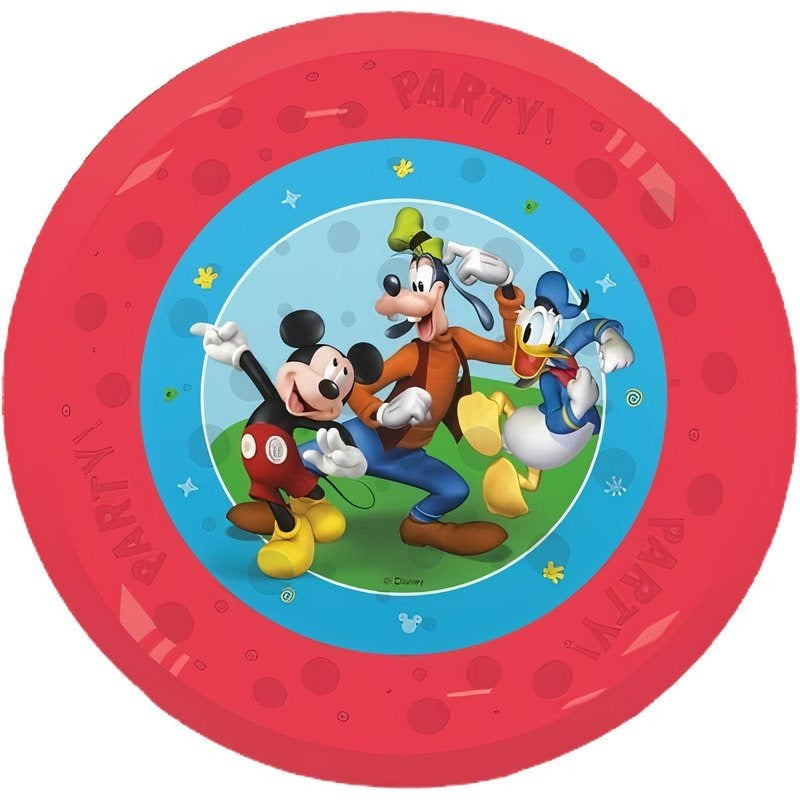Piatto Bambino riutilizzabile in Polipropilene Stoviglie Bimbo per bambini e bebé - TOPOLINO - Adatto per lavastoglie e microonde