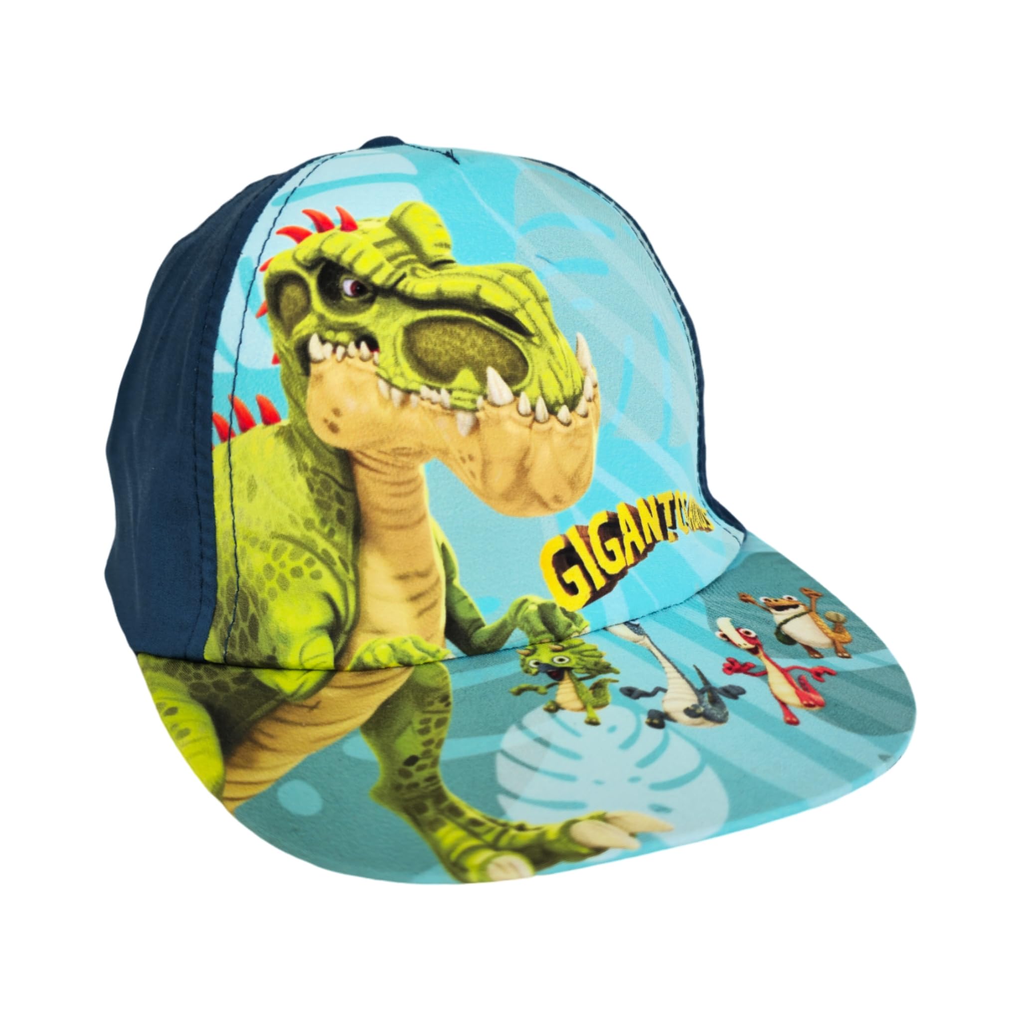 Cappello con Visiera da Ragazzo/Bambino - Berretto da Baseball Regolabile (Dinosauri T-Rex)