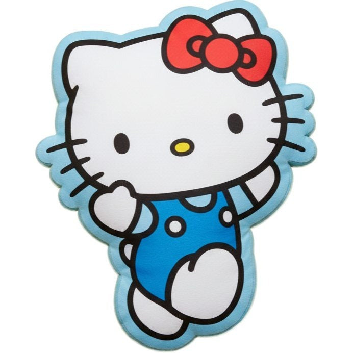 HELLO KITTY - Cuscino 3D Shaped Sagomato Bambini in Poliestere con la Forma sagoma personaggio