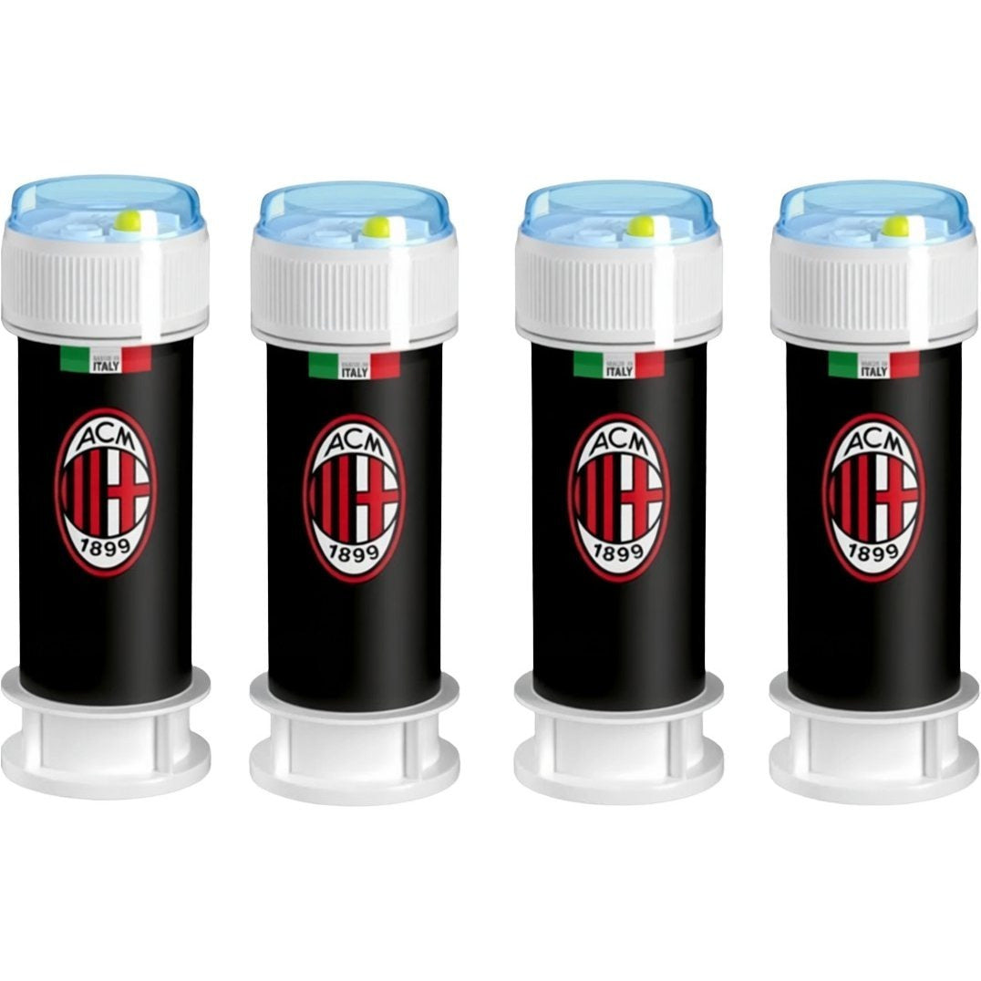 MILAN - Confezione da 4 pezzi - Prodotto ufficiale Gadget per feste e compleanno