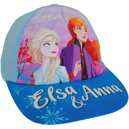 FROZEN - Cappello con Visiera da Ragazzo/Bambino Berretto da Baseball Regolabile