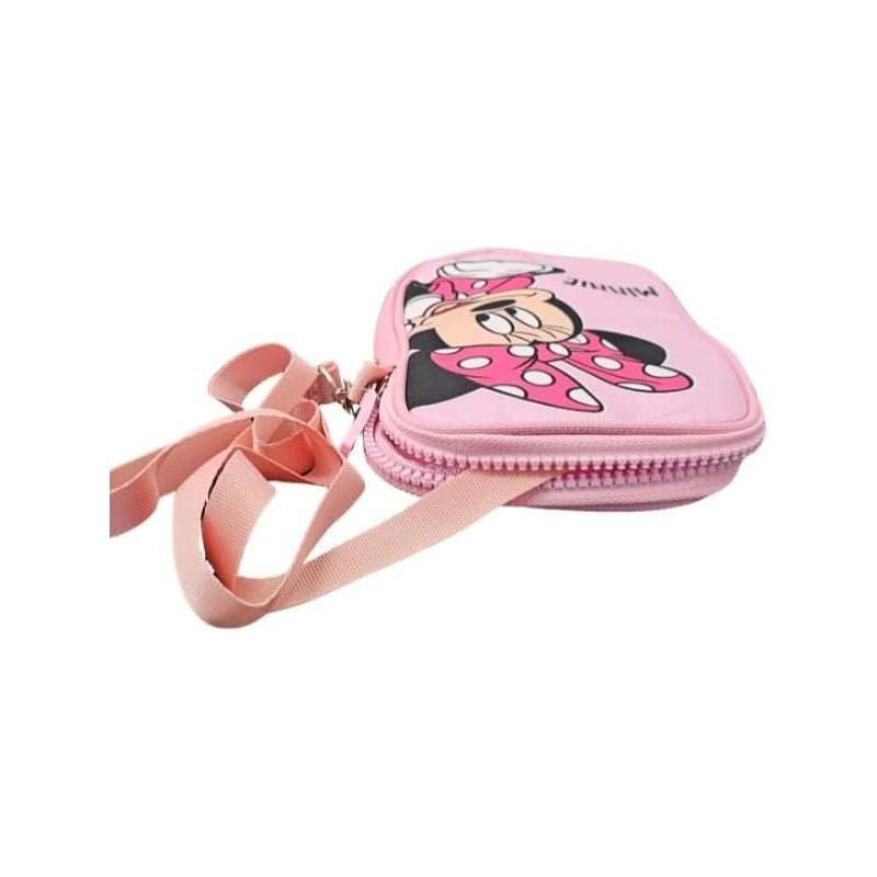 Borsello Bambino Marsupio Tracolla Ragazza Bambina Spalla Regolabile Marsupio Viaggio Sportivo Tempo Libero Gadget - Minnie Mouse