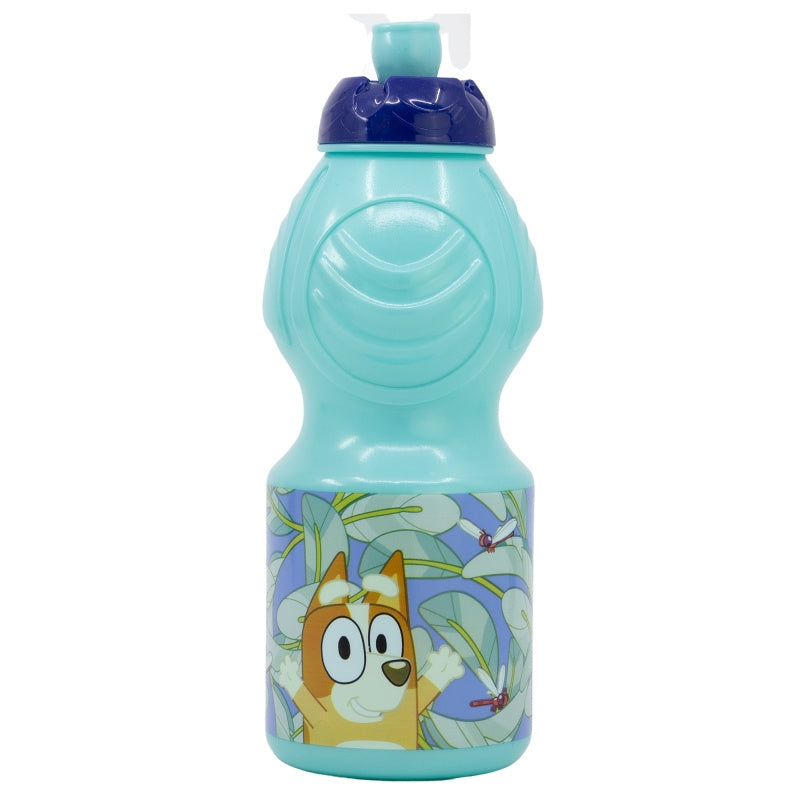Borraccia Sport BLUEY in plastica per Bambini 400ML con Beccuccio Retraibile