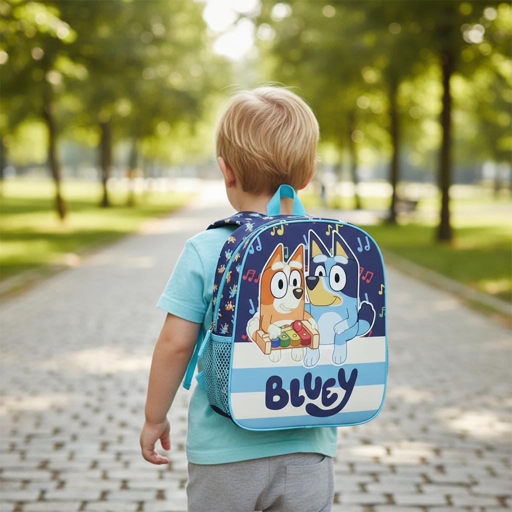 Zaino per bambini Zainetto Asilo Infanzia per la Scuola e tempo libero con chiusura lampo