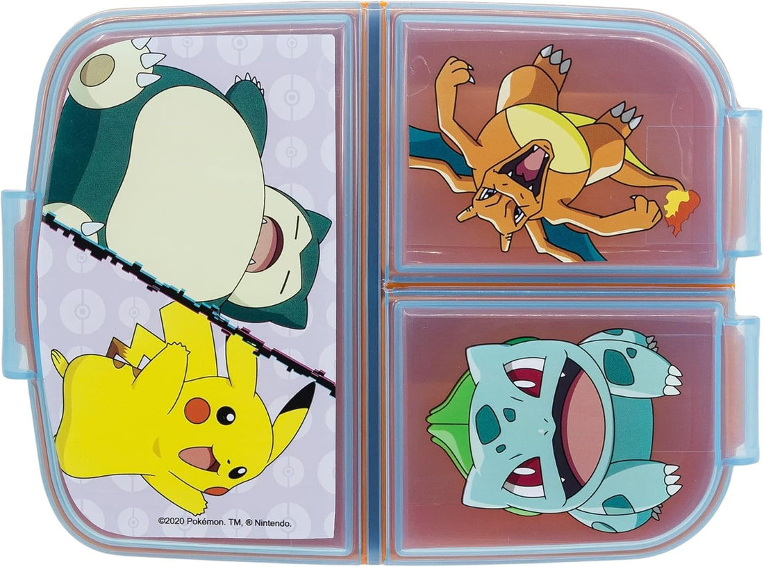 Portamerenda scomparti PER SANDWICH MULTIPLA POKEMON