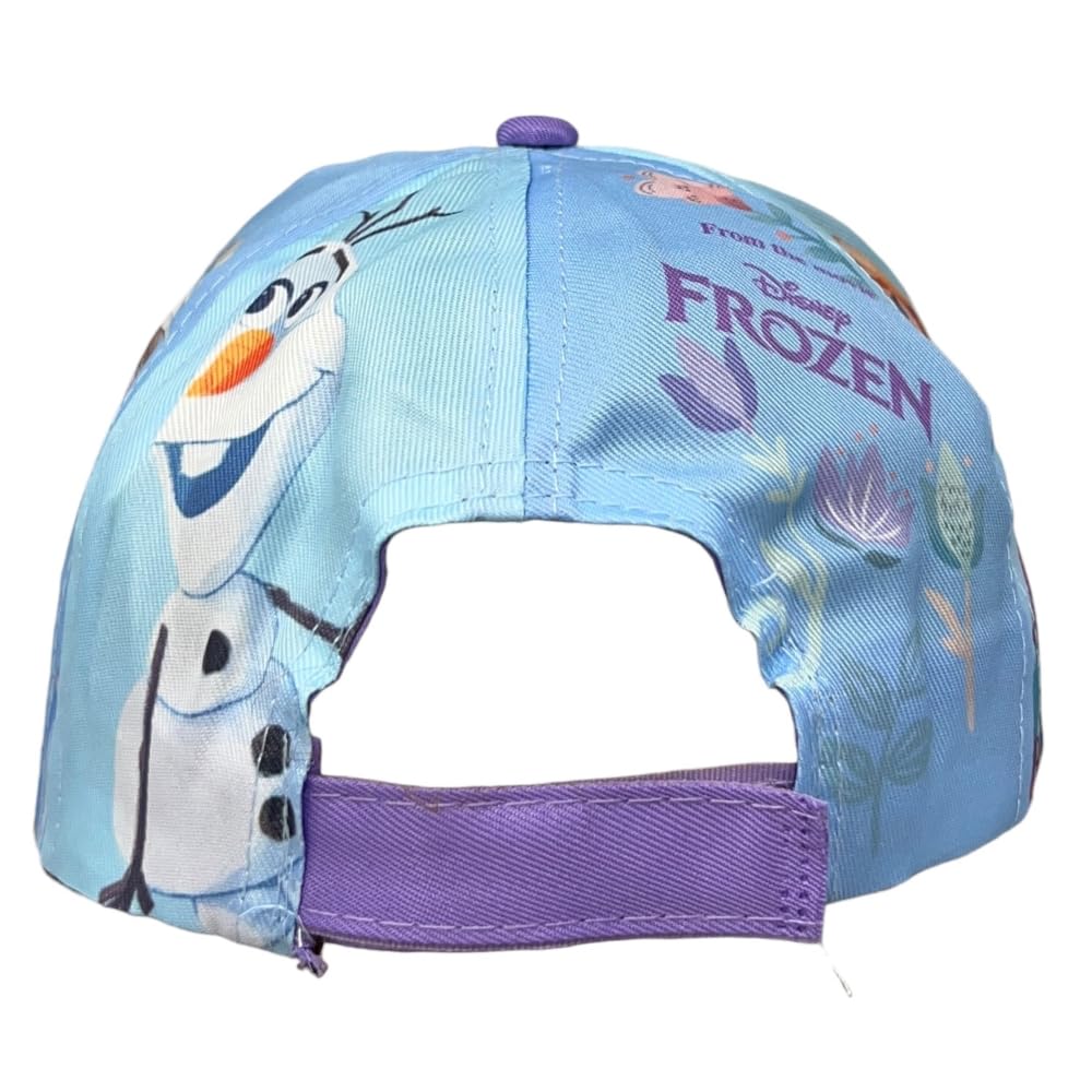 FROZEN - Cappello con Visiera da Ragazzo/Bambino Berretto da Baseball Regolabile