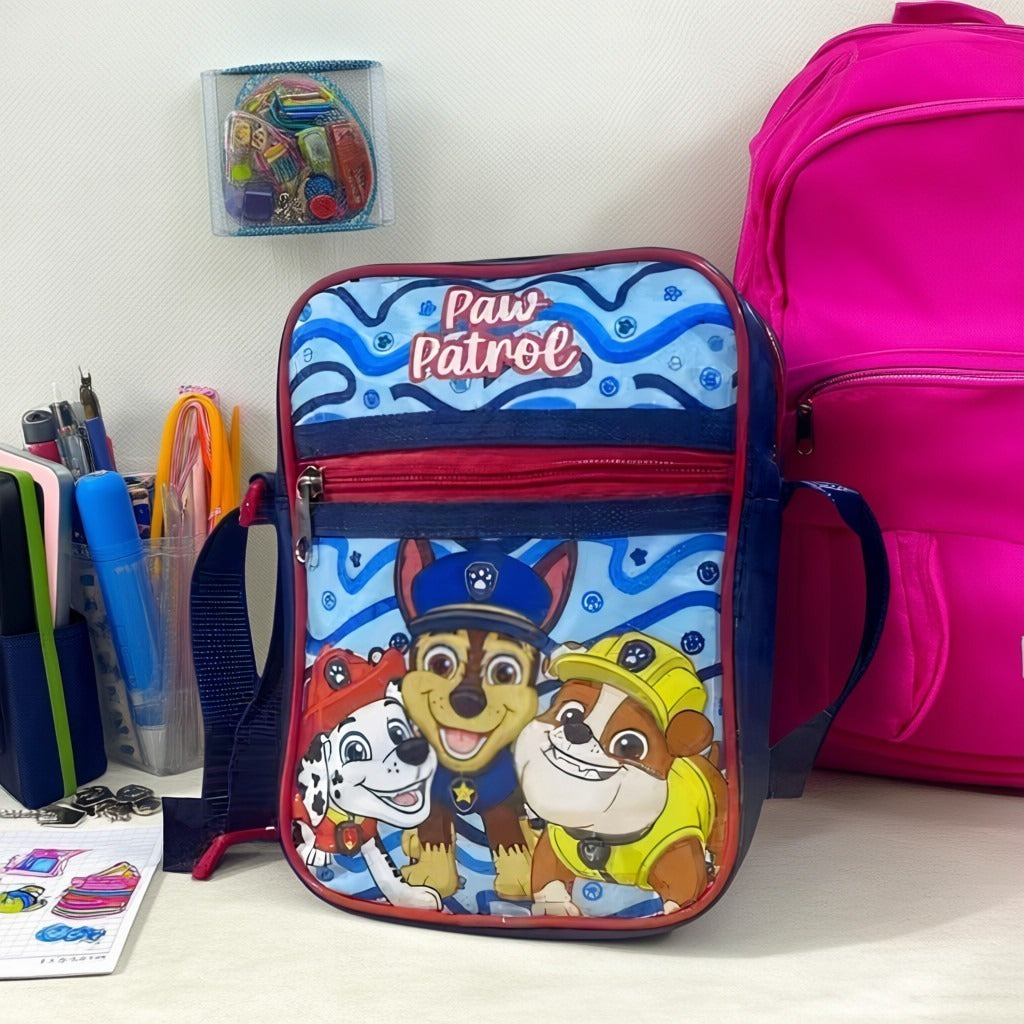 Borsello Bambina Marsupio Tracolla Ragazza Spalla Regolabile Viaggio Sport Tempo Libero Gadget PAW PATROL